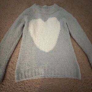 Crewcuts Fuzzy Heart Sweater – Girls Size 14
